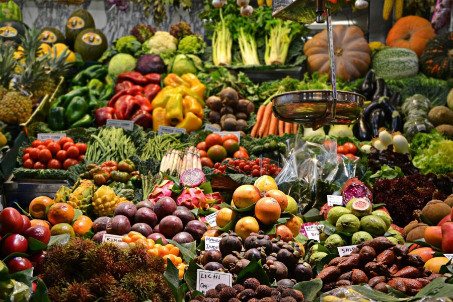 buah dan sayuran